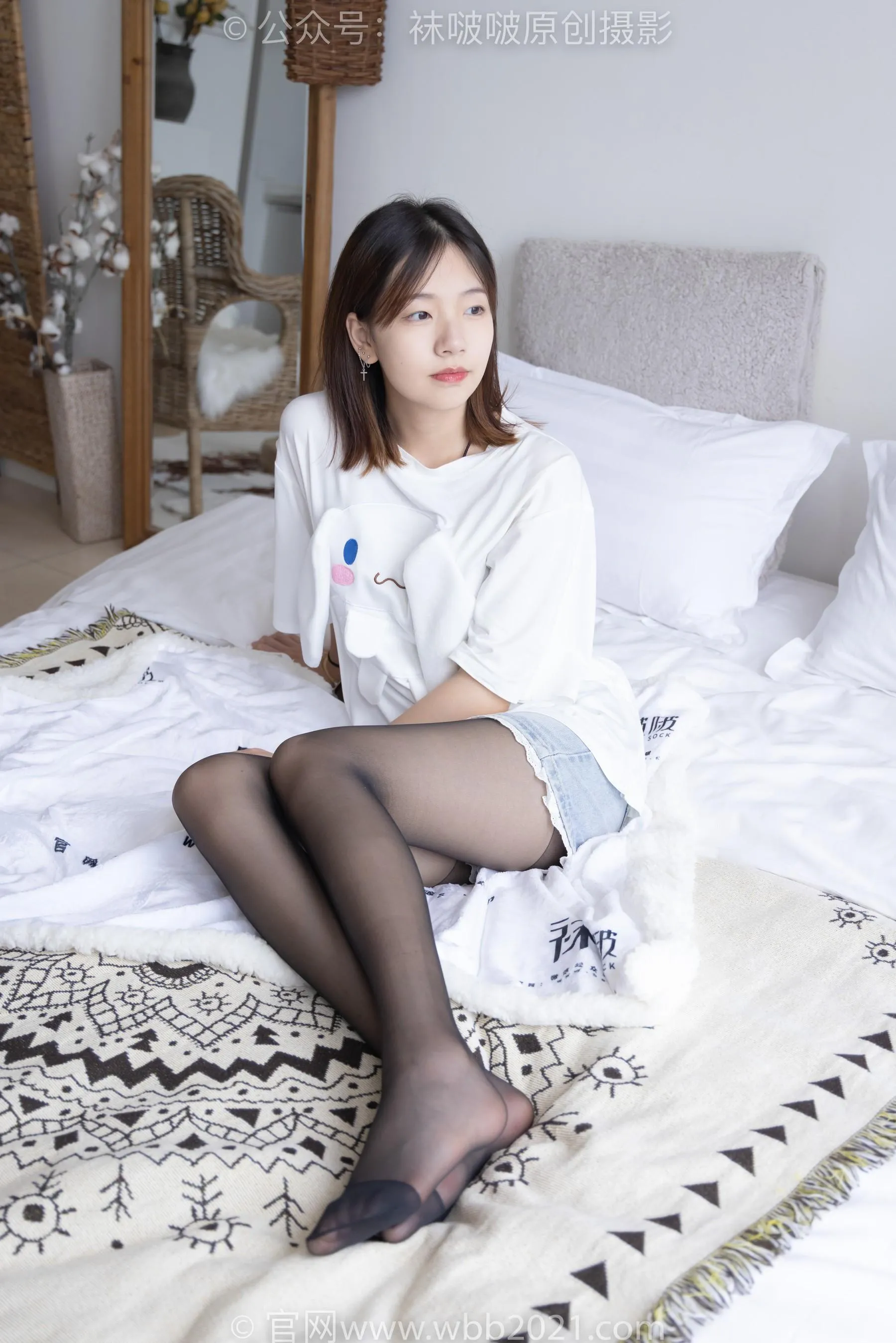 [BoBoSocks袜啵啵]NO.233 小甜豆-板鞋、黑丝[23] [53P]插图7